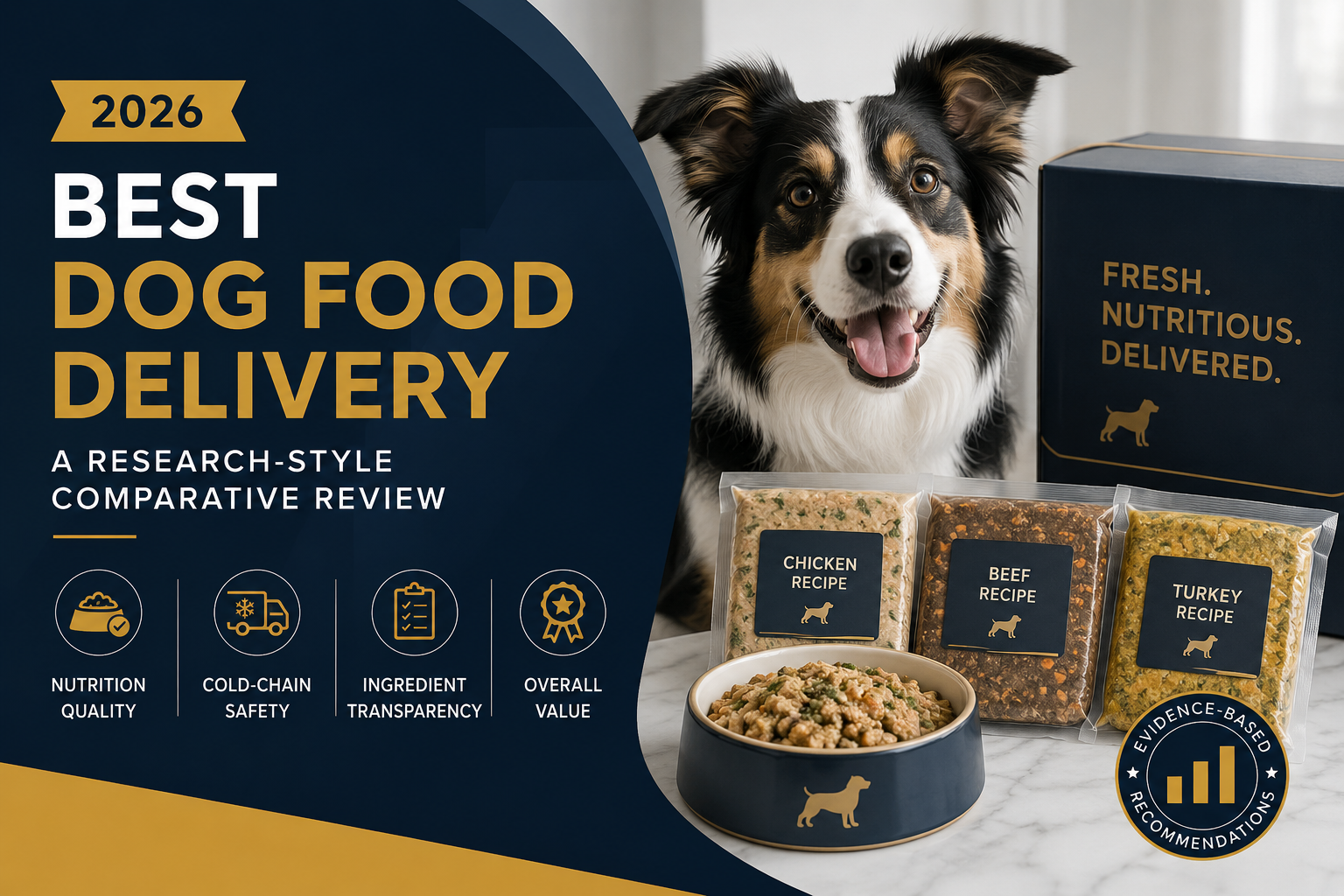 Best Dog Food Delivery (2026): A Research‑Style Comparative Review